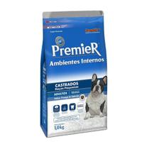 Ração Adulto Ambientes Internos Cães Castrados 1kg - Premier