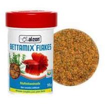 Ração Alcon Bettamix Flakes 10g Alimento Peixes Ração Alcon Bettamix Flakes 10g Alimento Peixes