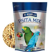 Ração Alcon Club Psita Mix Legumes Frutas 550g Super Premium Psitacídeos Ringneck Cacatua Papagaio