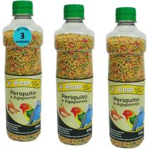 Ração Alcon Eco Club Periquito 310g Kit com 3