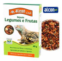 Ração Alcon Répteis Legumes E Frutas Jabutis E Iguanas 60g