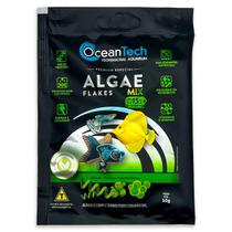 Ração Algae Flakes Mix 10g Ocean Tech para Peixes Sachê
