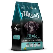 Ração Allcanis para Cães Filhotes de Porte Médio a Grande Sabor Frango, Carne e Arroz 10,1 kg Ração Allcanis para Cães Filhotes de Porte Médio a Grande Sabor Frango, Carne e Arroz 10,1 kg