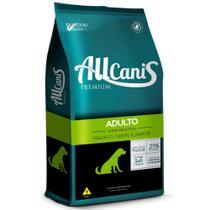 Ração Allcanis Premium Cães Adultos Frango Carne e Arroz 15 kg Ração Allcanis Premium Cães Adultos Frango Carne e Arroz 15 kg