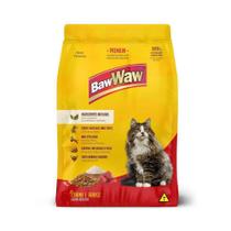 Ração Baw Waw para Gatos Adultos Sabor Carne 1 kg