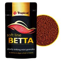 Ração Betta Soft Line Tropical 5g Sachê para Peixes Betta Aquário