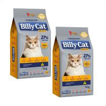 Ração Billy Cat Select Gatos Adultos Frango - 1Kg 2 Unidades Ração Billy Cat Select Gatos Adultos Frango - 1Kg 2 Unidades
