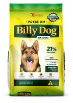 Ração Billy Dog Natural 8Kg - Cães Adultos Sabor Carne e Cereais