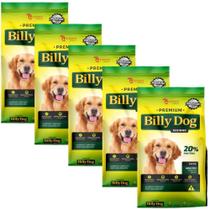 Ração Billy Dog Ossinho 5Kg - Combo - Cães Adultos