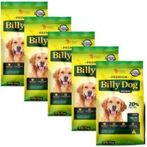 Ração Billy Dog Ossinho para Cães Adultos 5Kg - Combo - Nutridani