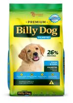 Ração Billy Dog Premium para Cães Filhotes 25Kg - Nutridani