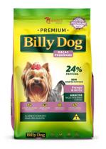 Ração Billy Raças Pequenas 15Kg - Sabor Frango e Arroz - Nutridani