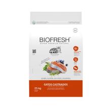 Ração Biofresh Gatos Castrados Salmão 7,5Kg Ração Biofresh Gatos Castrados Salmão 7,5Kg
