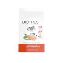 Ração Biofresh Grain Free para Gatos Castrados Sabor Frango