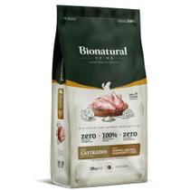 Ração Bionatural Prime Gatos Castrados Frango 20kg - MANFRIM