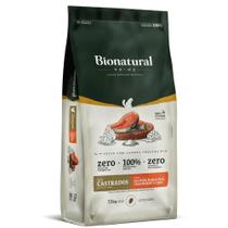 Ração Bionatural Prime Gatos Castrados Sabor Salmão 7,5kg