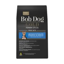 Ração Bob Dog Gold Premium Mini Bits Adultos 3kg Fosferpet