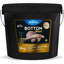 Raçao Bottom Fish 1.400kg Nutricon Peixe De Fundo Aquário