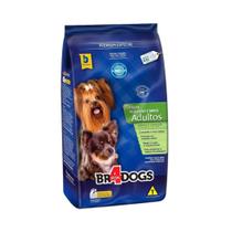 Ração Br4Dogs para Cães Adultos de Porte Mini e Pequeno Sabor Arroz e Frango - 10,1kg