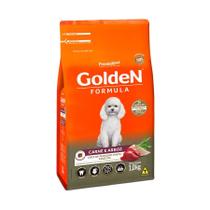 Ração Cães Adultos Carne Pequenos 1kg PremieR Golden F.