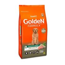 Ração Cães Adultos Frango e Arroz 15kg PremieR Golden F.