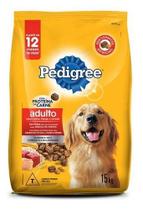 Ração Cães Adultos Pedigree Carne, Frango E Cereais 15kg