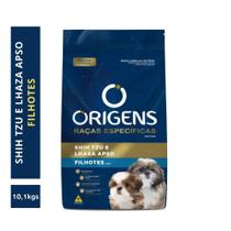 Ração Cães Filhotes Origens Premium Especial Raças Específicas Shih Tzu E Lhasa Apso 10,1kgs