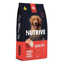 Ração Cães Nutrive Adulto Frango e Carne e Arroz 15kg