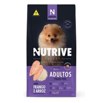 Ração Caes Nutrive Select Pequeno Porte Frango e Arroz - 10,1Kg