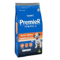 Ração Cães Premier Formula Filhotes Raças Medias Frango 20Kg