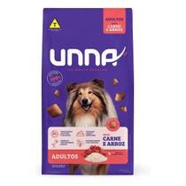 Ração Cães Unna Adulto Carne e Arroz 15kg Ração Cães Unna Adulto Carne e Arroz 15kg