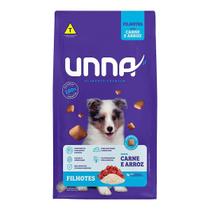 Ração Cães Unna Filhotes Carne e Arroz 15kg Ração Cães Unna Filhotes Carne e Arroz 15kg