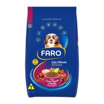 Ração Cão Faro Filhote 7 Kg (Carne,Figado e Frango)