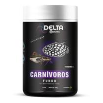 Ração Carnívoros de Fundo 150g G Delta Zbiotec