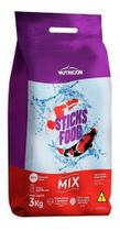 Ração Carpas Sticks Food Mix Nutricon 3 Kg