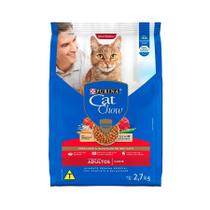 Ração Cat Chow para Gatos Adultos Sabor Carne2,7KG