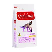 Ração Cat Excellence Frango Para Gatos Sênior Castrados 1Kg