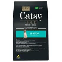 Ração Catsy Gold Premium Especial Gatos Adultos Sabor Frango 1 Kg - FOSFERPET