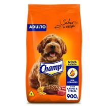 Ração Champ Adulto Sabor Carne e Cereal 900g