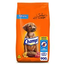 Ração Champ Filhote Carne e Cereal 900g Ração Champ Filhote Carne e Cereal 900g