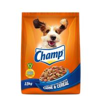 Ração Champ para Cães Adultos Sabor Carne e Cereal - 15Kg