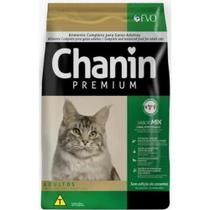 Ração Chanin Mix Gatos Adultos Carne/Peixe 25kg - FVO