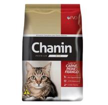 Ração Chanin Para Gatos Adultos Sabor Mix 10 Kg