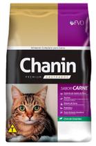 Ração Chanin Premium Gatos Castrados Carne 10kg