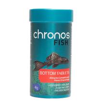 Ração Chronos Fish Bottom Tablets 46g Para Peixes De Fundo Ração Chronos Fish Bottom Tablets 46g Para Peixes De Fundo