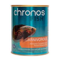 Ração Chronos Fish Carnivorous 130g para Peixes Ornamentais