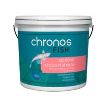 Ração Chronos Fish Koi Pond Sticks Platinum Carpas Koi 1,2Kg Ração Chronos Fish Koi Pond Sticks Platinum Carpas Koi 1,2Kg