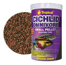 Ração Cichlid Omnivore small Pellet Peixe Cicledeos 360gr
