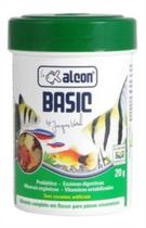 Ração Completa para Peixes de Pequeno e Médio Porte Alcon Basic 20g - Flocos Ração Completa para Peixes de Pequeno e Médio Porte Alcon Basic 20g - Flocos