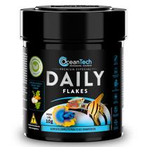 Ração Daily Flakes 10g Ocean Tech para Peixes Ornamentais Pote